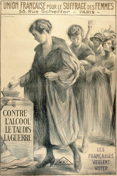 union_franc3a7aise_pour_le_suffrage_des_femmes_1909_poster